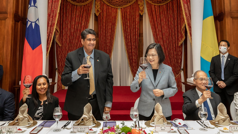 対外関係（2021-04-14）パラオのウィップス大統領が台湾訪問、駐パラオ米国大使も同行