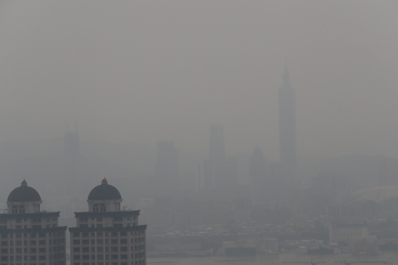 数字の台湾（2022-02-07）台湾の大気汚染、PM2.5は40～70％が中国大陸から