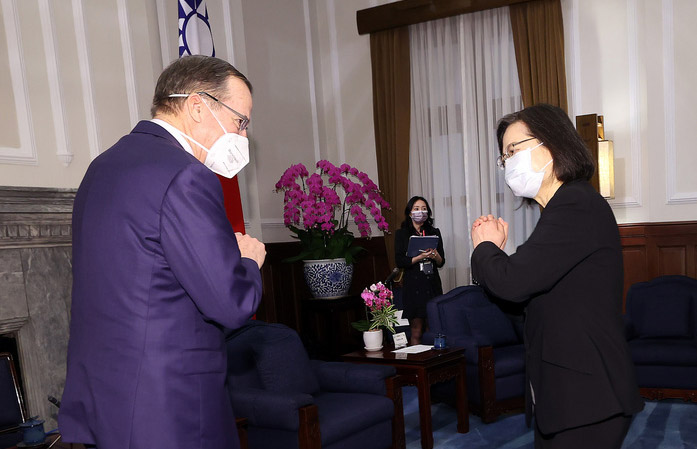 対外関係（2022-03-23）アメリカのバイデン大統領が訪問団を台湾に派遣