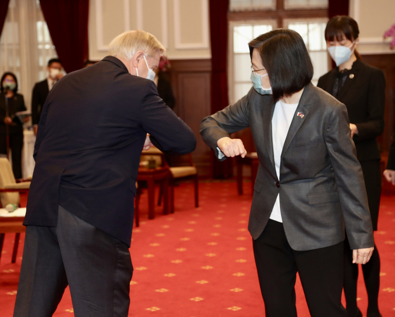 対外関係（2022-04-27）蔡英文・総統「台湾は主権と民主主義を守る」、ウクライナ情勢と台湾