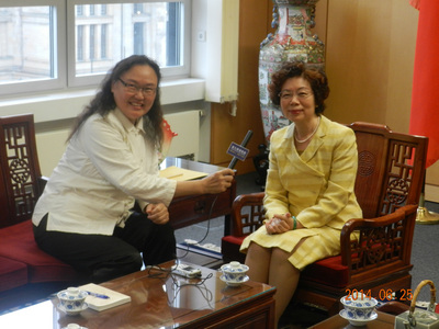台湾ソフトパワー（2014/07/15）女性外交官、陳華玉・駐ドイツ代表