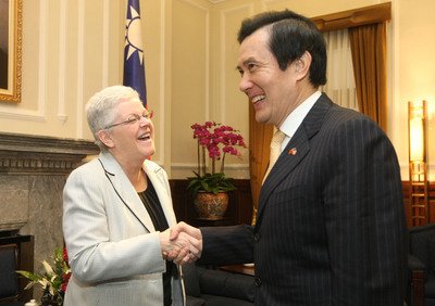 総統:米環境保護局長官来台は信頼関係の証