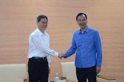 朱・新北市長：両岸は相違点の尊重を