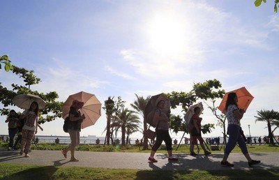 梅雨明けで台湾は「最高気温期間」に