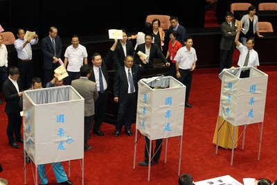 監察院長人事表決出来ず、月末にも臨時国会