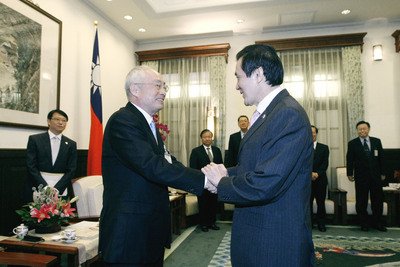 総統、日本との経済協定の意向重ねて表明