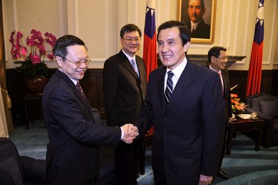 馬・総統：任期内の服貿と貨貿の完成目指す