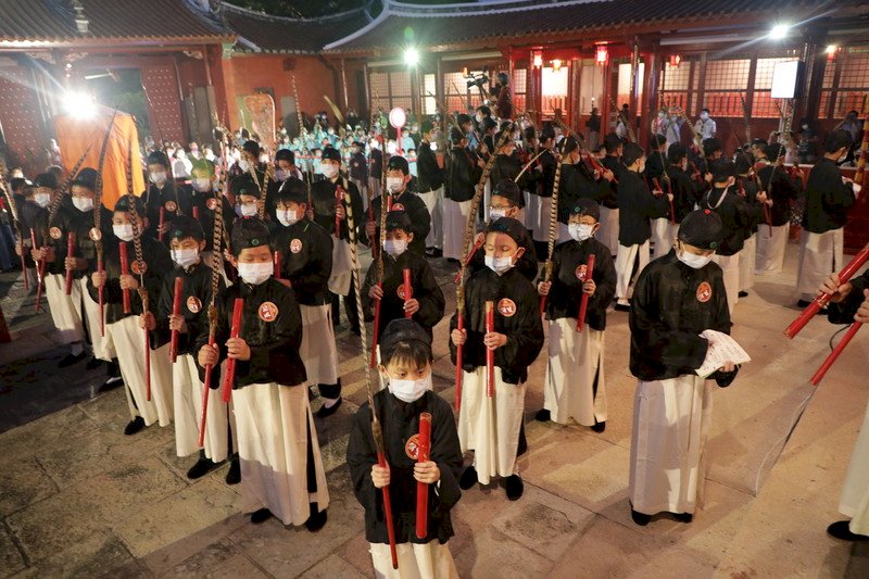 孔子生誕記念式典、コロナ対策で一部中止