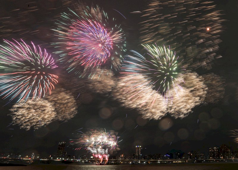 大稻埕花火ショー10/16開催、ネット配信も