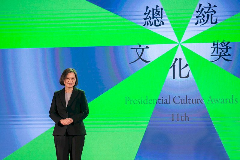 「総統文化賞」授与式、蔡・総統：台湾の良さを世界に伝えたい