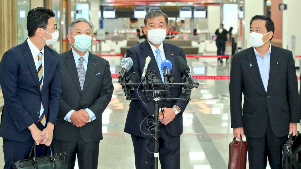 石破・元防衛大臣率いる訪問団が台湾に到着、安全保障が焦点に
