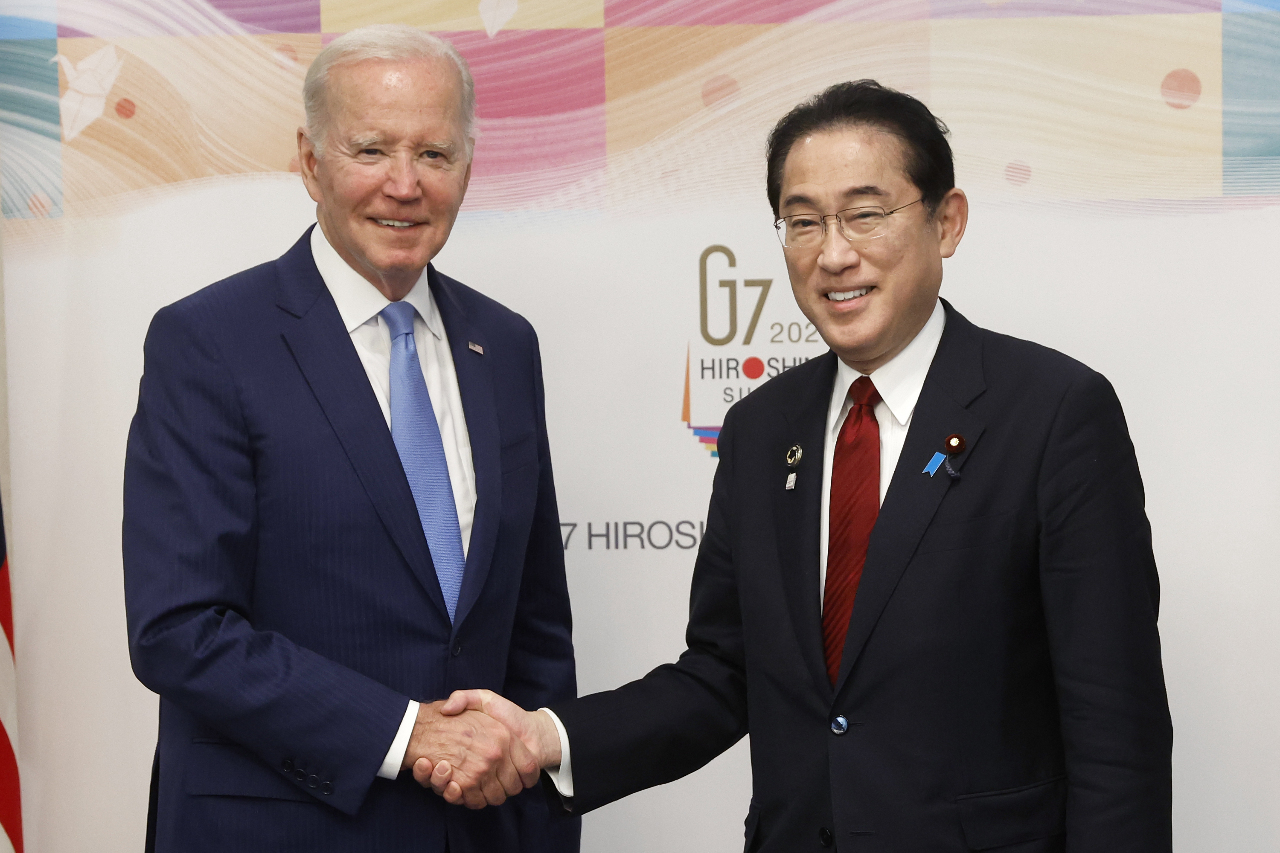G7サミットに先立つ日米首脳会談、台湾海峡平和の重要性を再確認