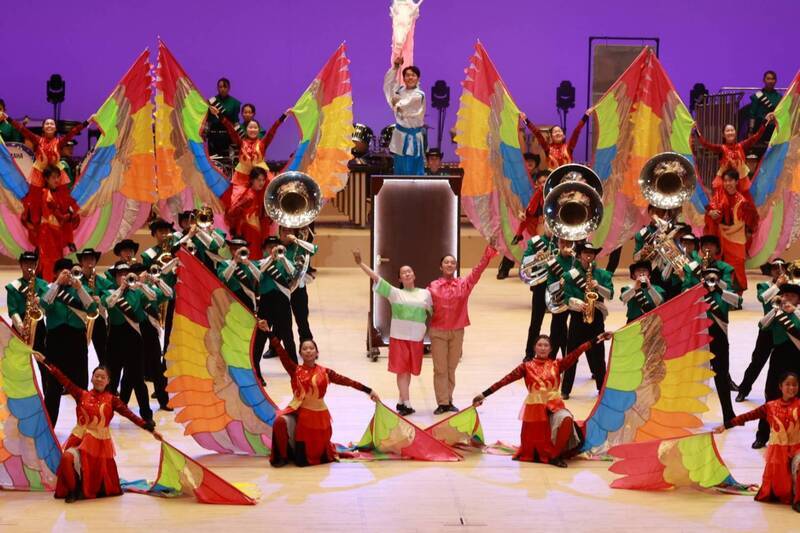 日本東農大二高吹奏楽部、今年の双十国慶節祝賀大会に初出演