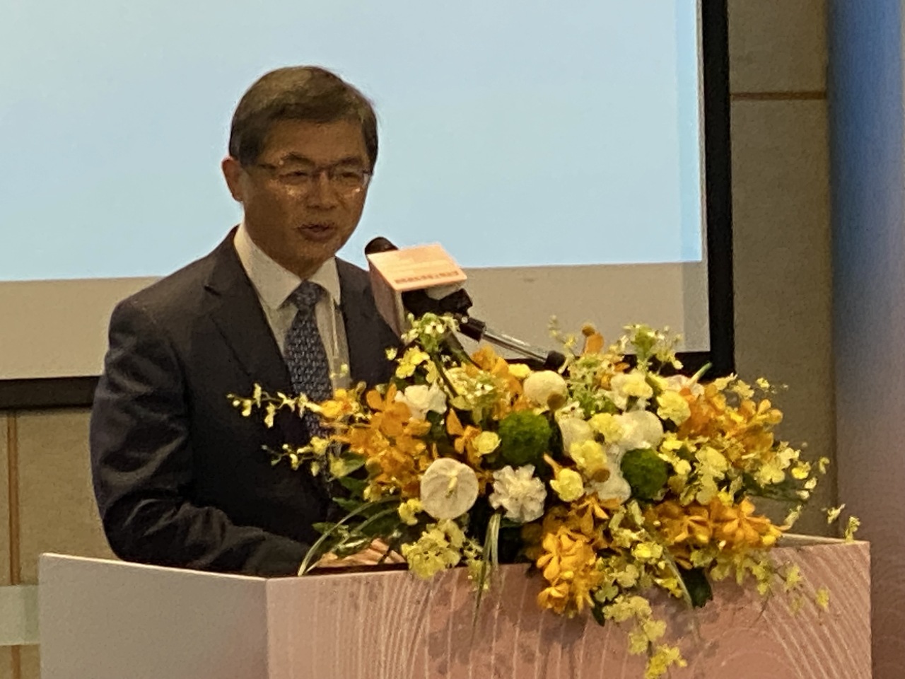 行政院の李孟諺・秘書長は「台湾は、毎年サイバー攻撃を延べ4000億回受けている」と述べた(写真：RTI)