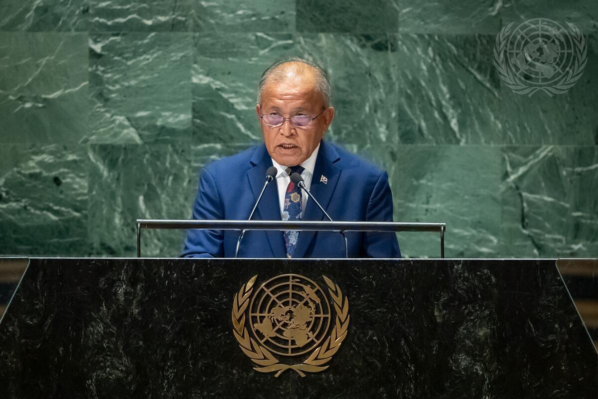 国連一般討論演説2日目、国交国が台湾に言及