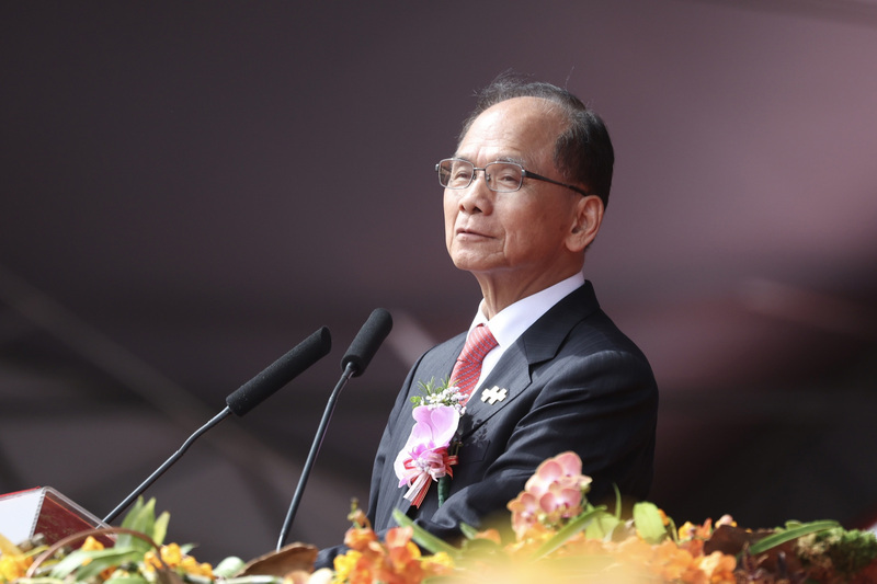 台湾の国会議長、国民に自由と民主を守るよう呼びかけ
