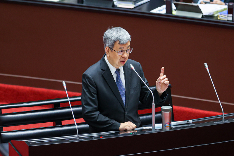 陳・行政院長：米の台湾への安保約束に自信