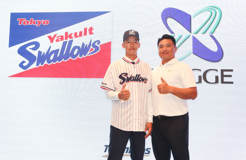 NPBドラフト、東京ヤクルトが育成1位で台湾の高校生、高橋翔聖投手指名