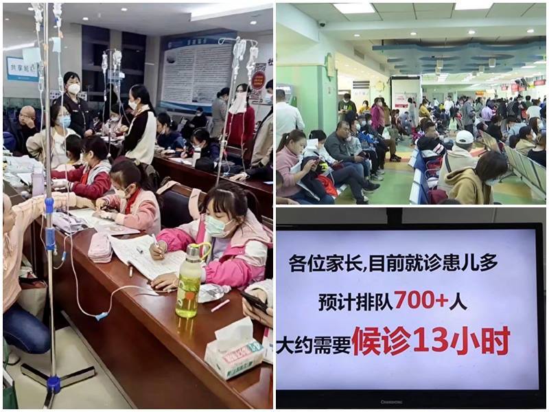 中国で呼吸器疾患が急増、当局が医療体制の整備を要請
