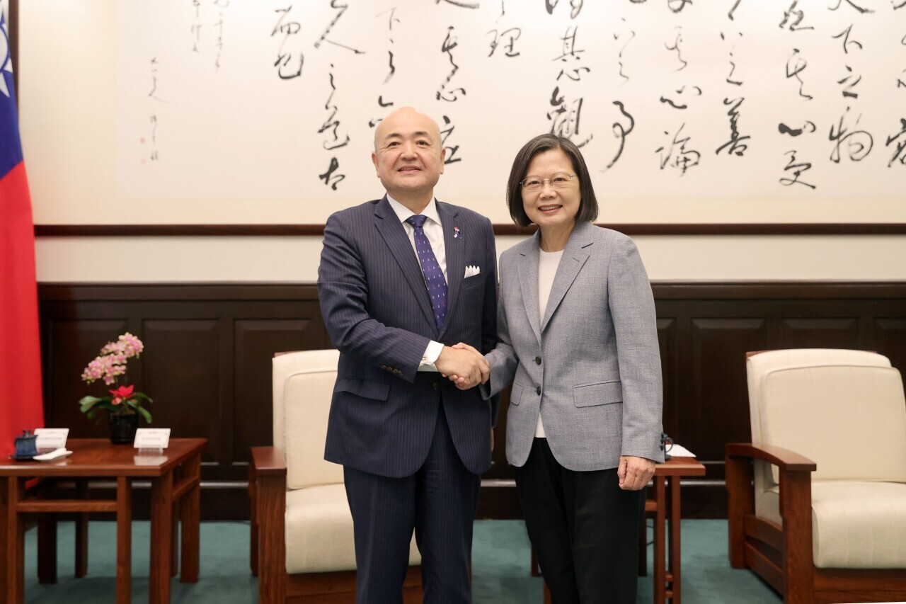 日台交流協会の片山新代表：台湾の民主を体験できることを嬉しく思う