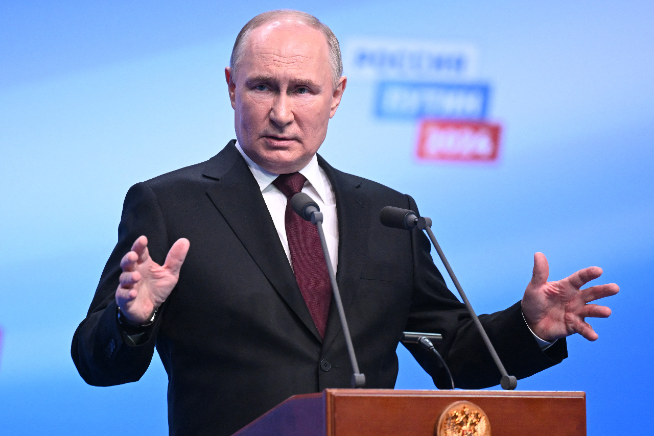 ロシア大統領選挙、プーチン氏が得票率87％で圧勝