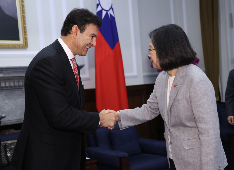 パラグアイの台湾支持に感謝、蔡・総統：世界に歩みだす台湾にとって重要な力