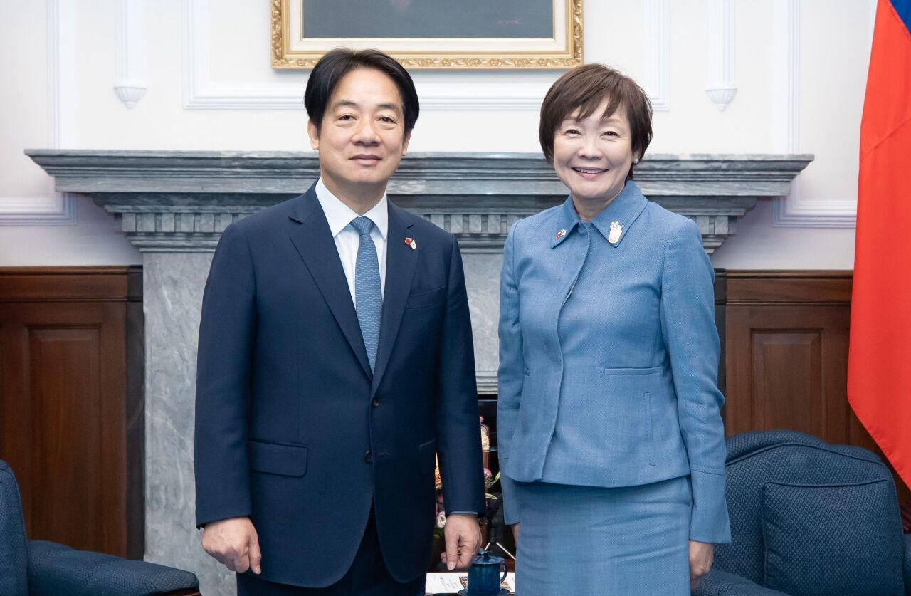 安倍昭恵さんが頼・総統を表敬訪問　国際フォーラムにて基調講演も