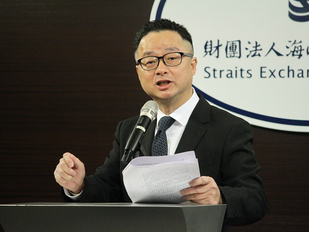 羅・海基会秘書長、宗教の自由がない中国の「宗教交流」は統一戦線の一つ