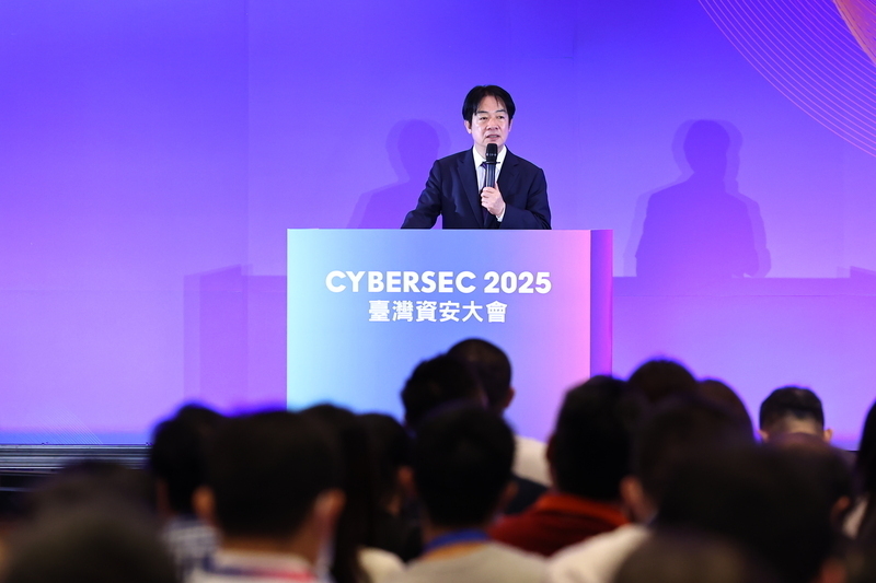 中国からのサイバー脅威が激化、頼・総統が台湾を強靭な島にする決意示す