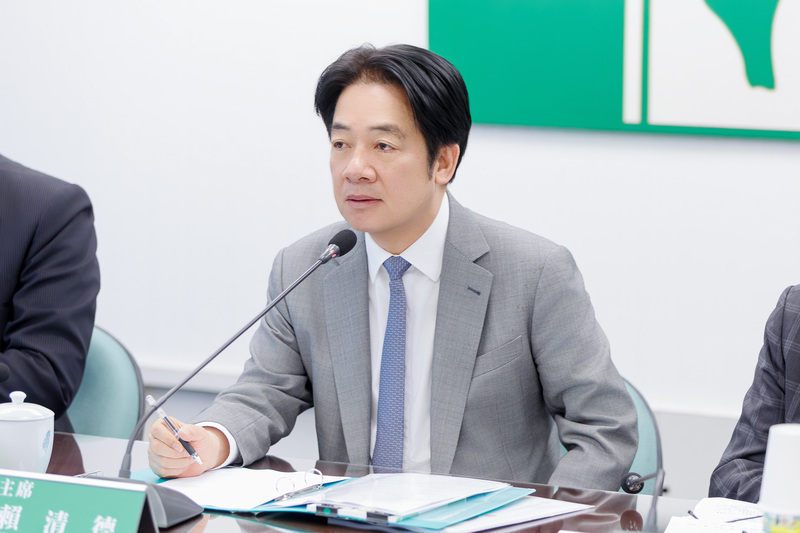 中国当局が先ごろ、台湾の与党・民進党の立法委員（国会議員）である沈伯洋氏を制裁対象にしたことについて、頼清徳・総統は11日、党中央常務執行委員会議の場で沈氏への支持を表明した（写真：CNA）