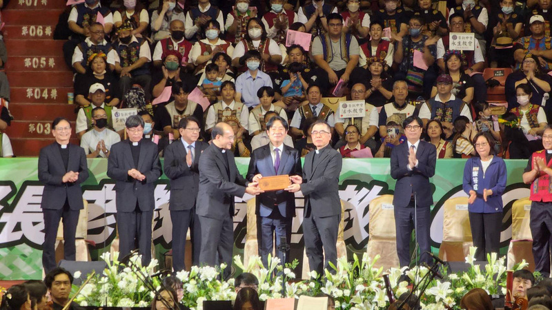 頼清徳・総統は15日、台灣基督長老教会（台湾キリスト長老教会）の台湾における宣教160周年記念礼拝に出席しました。（写真：CNA）